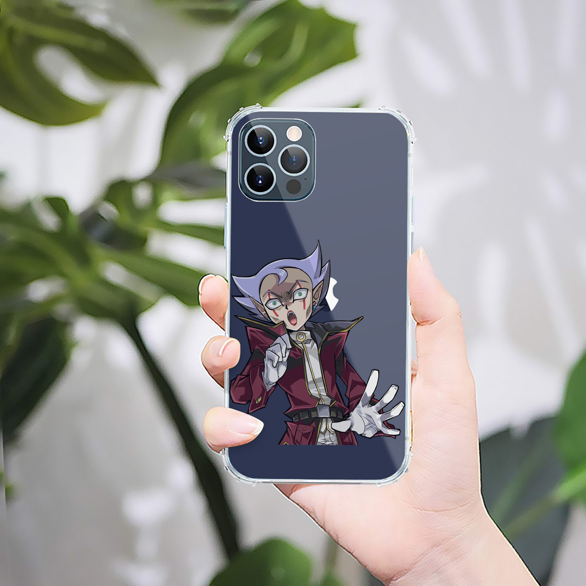 （画像用） 遊☆戯☆王 Yu-Gi-Oh! 【iPhone 12シリーズ対応】透明スマホケース（クリアソフトケース）